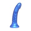 Strap U G-Tastic 7'' Metallic Silicone Dildo