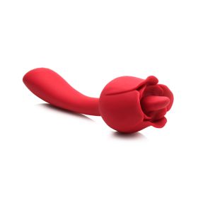 Bloomgasm Vibrating Stimulator (Type: Licking, Color: Regal Rose)