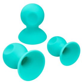 Cloud 9 Health & Wellness Nipple-Clitoral Suction Kit (Color: Teal)