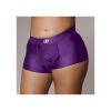 Ouch! Vibrating Strap-On Boxer Purple