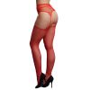 Le Desir Suspender Rhinestone Bodystocking