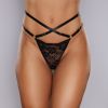 Adore Cherished Lace and Mesh Thong