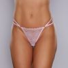 Adore Good Girl Lace And Mesh Thong