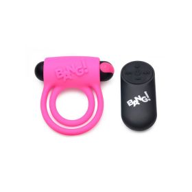 Duo Pleasure Vibe Ring (Color: Pink)