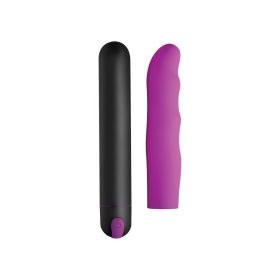 Bang! Xl Bullet  Silicone Sleeve (size: Wavy)