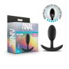 Anal Adventures Platinum Silicone Vibra Slim Plug