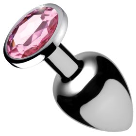 Booty Sparks  Gem Anal Plug (Color: Pink, size: large)