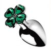 Clover Jewel Metal Anal Plug