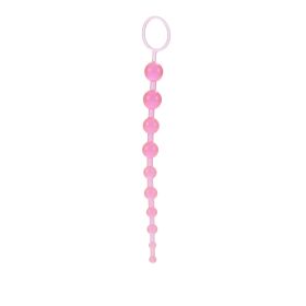 Experience Ecstasy with X-10 Beads (Color: Pink)