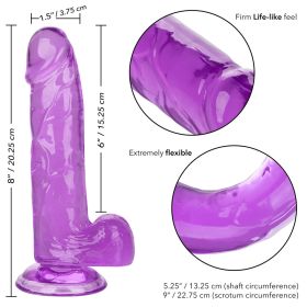 Size Queen 6" Purple (Color: Purple, size: 6 Inch)