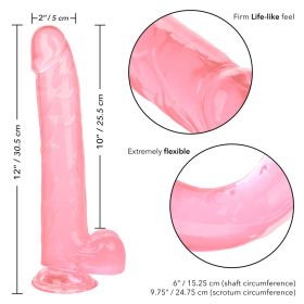 Size Queen 10" Pink (Color: Pink, size: 10 inch)