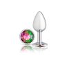 Cloud 9 Gems Silver Chromed Anal Plug