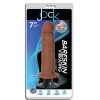 Jock 7" Bareskin Vibrating Dong No Balls