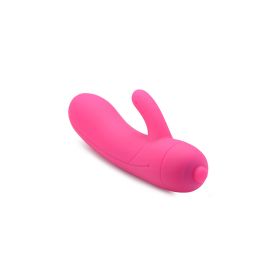 Lil Smoothie 7X Silicone Rechargeable Mini Rabbit G Spot Vibe (Color: Magenta)