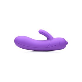 Lil Smoothie 7X Silicone Rechargeable Mini Rabbit G Spot Vibe (Color: violet)