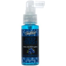 Goodhead Deep Throat Spray (Flavor: Blue Raspberry 2oz)