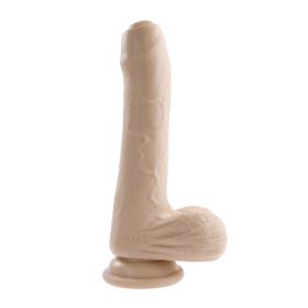 Peek A Boo Vibrating Dildo (Color: Light)