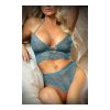 Teal Me About It Lace Bralette & Panty