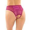 Daisy Crotchless Lace Panty