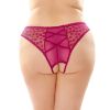 Daisy Crotchless Lace Panty