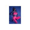 Own The Night Bodystocking Neon Pink