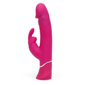 Happy Rabbit Realistic Dual Density Rabbit Vibrator (Color: Pink)