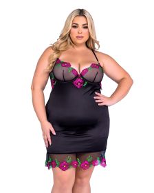 Peony Paradise Chemise (size: X-Large)