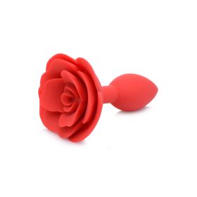 Master Series Booty Bloom Silicone Rose Anal Plug (size: medium)