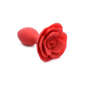 Master Series Booty Bloom Silicone Rose Anal Plug (size: large)