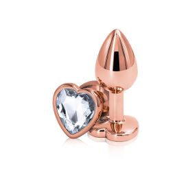 Gleam Gem Anal Plug (Color: Clear, size: small)