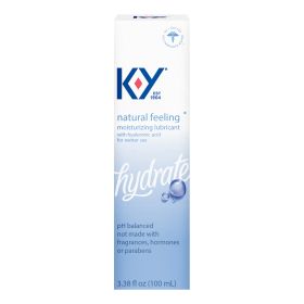 K-Y Natural Feeling W/Hyaluronic (size: Acid 3.38 Oz)