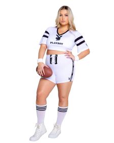 pb161-3pc-playboy-sporty-football-player (Color: White/Black, size: L)