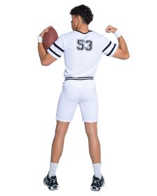 pb162-playboy-football-touchdown-hunk (Color: White/Black, size: M)