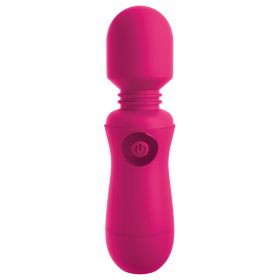 Omg! Wands #Enjoy Rechargeable Vibrating Wand (Color: Fuchsia)