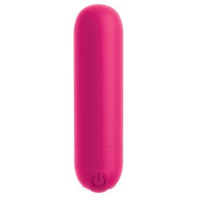 Omg! Bullets #Play Rechargeable Vibrating Bullet (Color: Fuchsia)