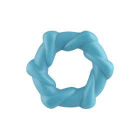 Tailz Silicone Anal Plug & 3 Interchangeable Tails (Color: Blue)