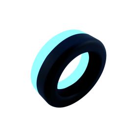 Rock Solid Big O Ring Black/ Blue (Color: Black/Blue)