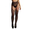 Le Desir Fishnet And Lace Bodystocking