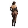 Le Desir Lace Suspender Bodystocking