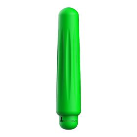 Luminous Circe Abs Bullet With Silicone Sleeve 10-Speeds (Color: Green)