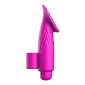 Luminous Thea Abs Bullet With Silicone Sleeve 10-Speeds (Color: Fuchsia)