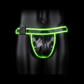 Ouch! Buckle Jock Strap Glow In The Dark (size: S/M)