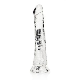 Clear Pleasure Dildo (Color: Transparent, size: 6 Inch)