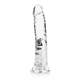 Clear Pleasure Dildo (Color: Transparent, size: 9 Inch)