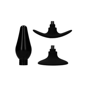 Ouch! Interchangeable Butt Plug Set Pointed (size: large)