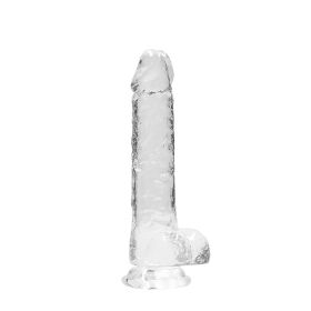 Crystal Clarity RealRock Dildo (Color: Transparent, size: 8 Inch)