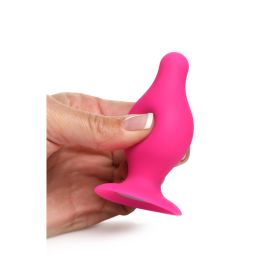 Squeeze-It Squeezable Tapered Anal (Color: Pink, size: S)