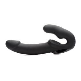 Strap U Urge Vibrating Strapless With Remote (Color: Black)