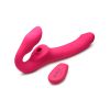 Strap U Mighty Vibrating Strapless Strap-On W/ Remote