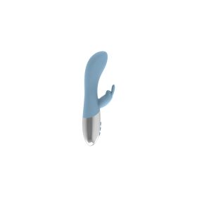 Thrillz Hoppy Endings Oscillating Heating Vibrator (Color: Blue)